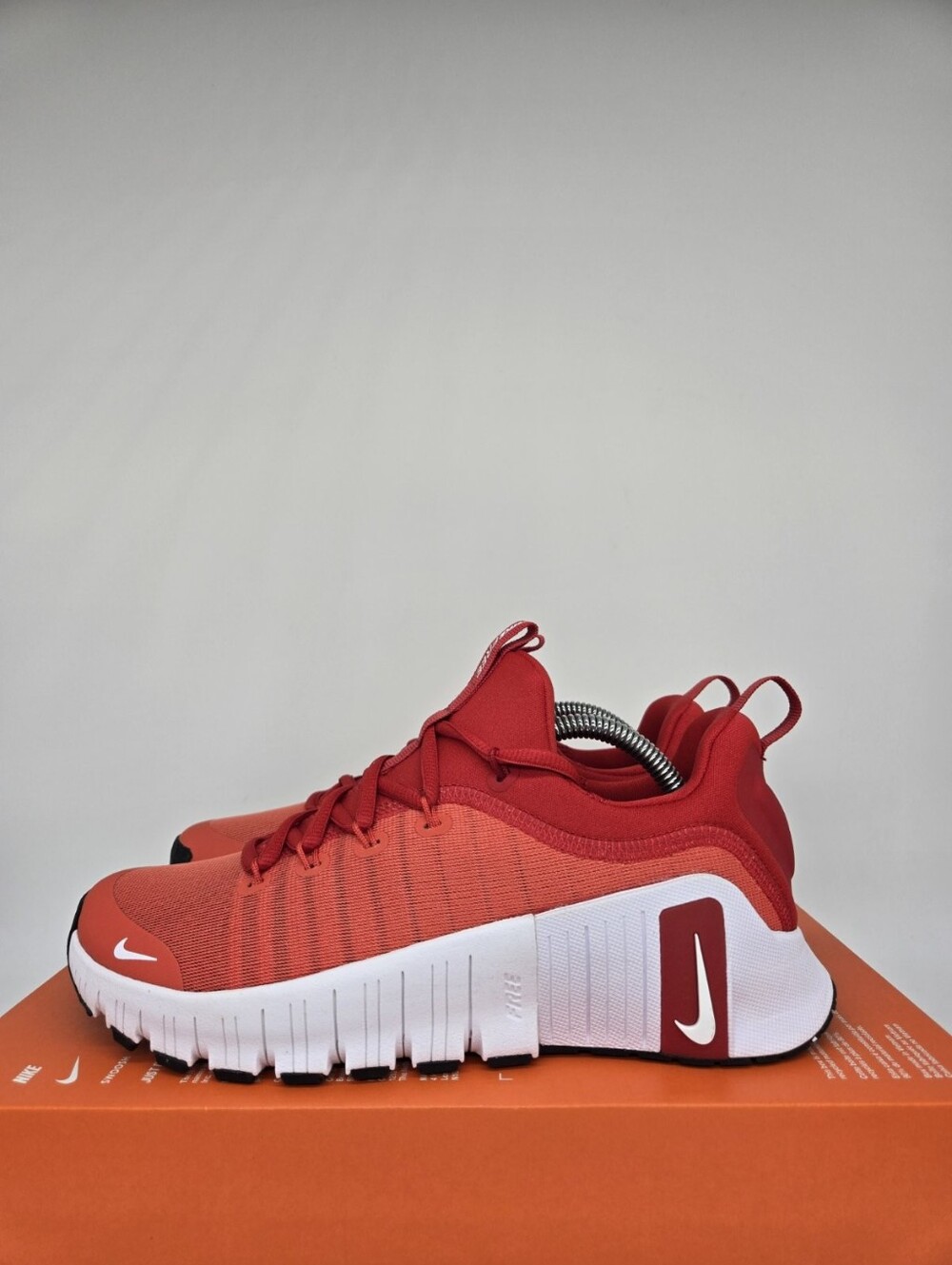 Nike Free Metcon 6 Picante Red Women's Workout Shoes Size 8.5